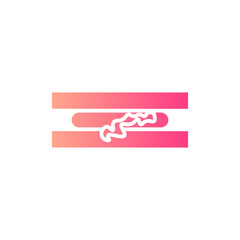 ice cream sandwich gradient icon