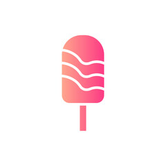 ice pop gradient icon
