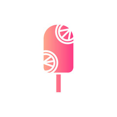 popsicle gradient icon