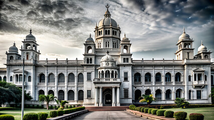 Fototapeta premium Royal Legacy Unveiling the Beauty of Palace