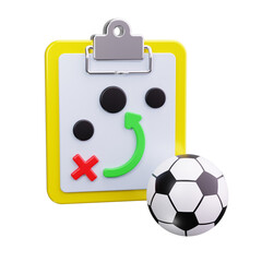 strategy 3d render icon