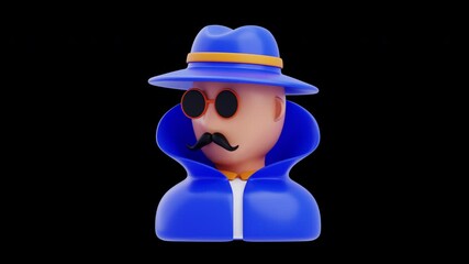 3D Animation of Anonymous Access Increases Security | Alpha Channel