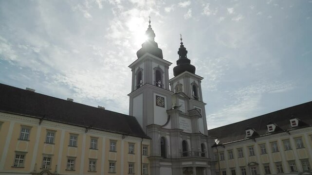 benedictine abbey Kremsm&uuml;nster in Upper Austria