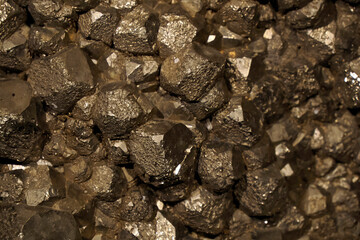 Pyrite the fool's gold in Colombian emerald mine