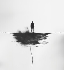 silhouette of a person