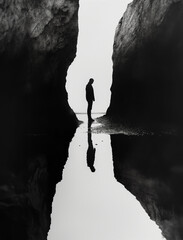 silhouette of a person