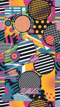 90s cool pattern 