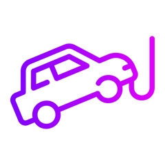 tow gradient icon