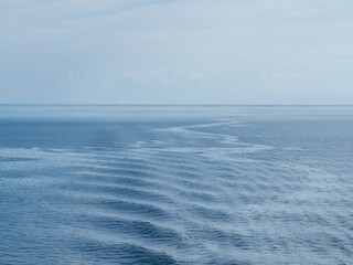 pattern in the water 