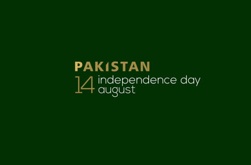 14th august Happy independence day Pakistan. Vector illustration, vector illustration for Pakistan independence day-14th August, 