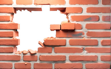 Obraz premium bright brick wall