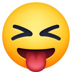 Squinting Face with Tongue