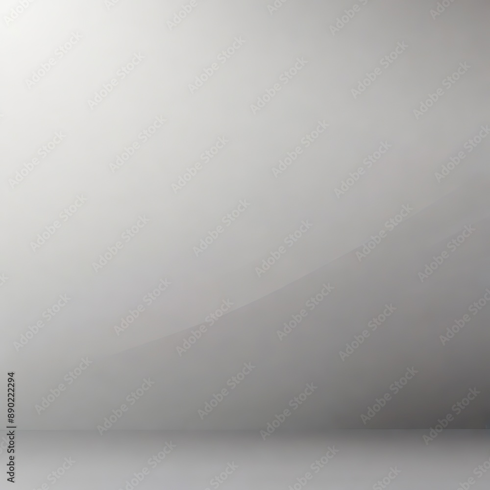 Poster abstract grey background with smooth light lines and shadows.