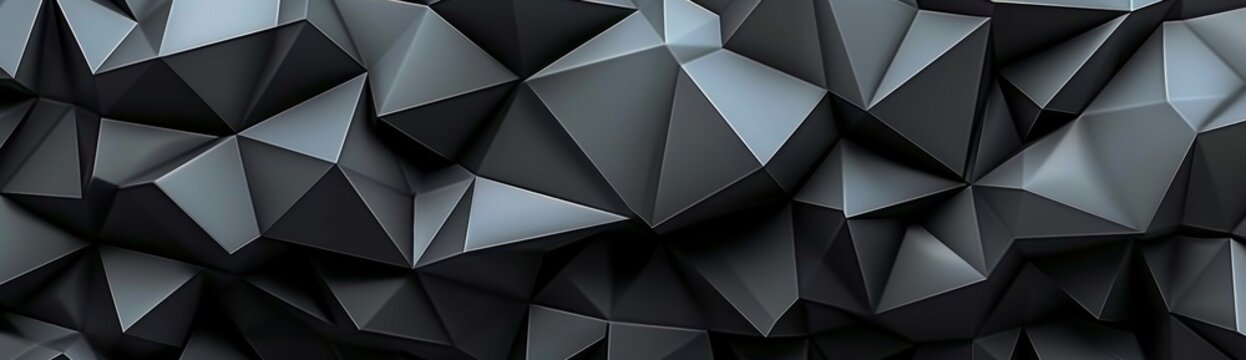 fondo geom&eacute;trico 3d primas negros