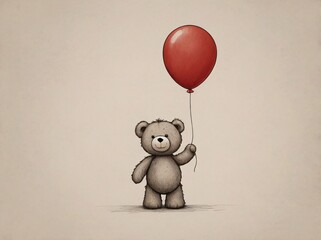 Bear and Balloon