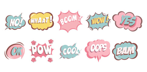  Speech Bubbles Vector