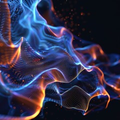 Fototapeta premium Abstract Digital Wave