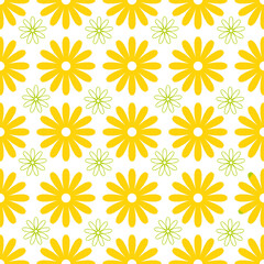 Seamlless pattern  floral design in yellow  and green
Wallpaper phonecase summer