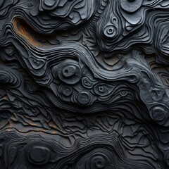 Detailed black and white contour lines for a futuristic appearance. Ideal for presentations, reports, and websites as a unique and modern background, adding a dynamic visual appeal to your projects.