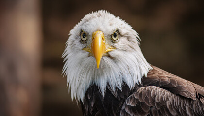 Obraz premium portrait of a bald eagle
