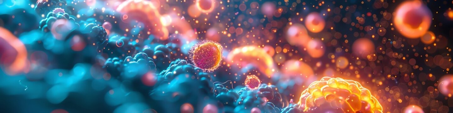 Nutrient uptake by enterocytes in the intestines, nutrient absorption, efficient digestion process