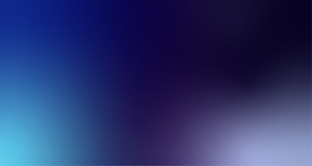 Trendy black blue cyan white header gradient template in vibrant colours. Beautiful blurry bright vector wallpaper. Colorful widescreen 16:9 gradient background for social media website banner.