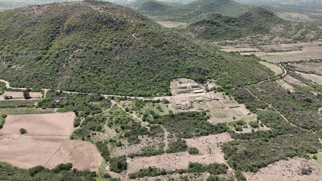 Archaeological sites in the Central Valleys of Oaxaca, Mexico