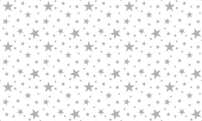 Stars Seamless Pattern. Star Seamless Pattern Vector Illustration Background