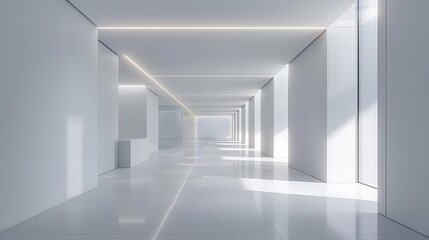 Obraz premium Clean numeric design, minimalist style, thin black lines, ample white space, high resolution, contemporary and sleek