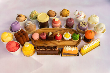 Ice Creams, Gelato, Pistachio