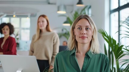 Fototapeta premium The Modern Office Environment