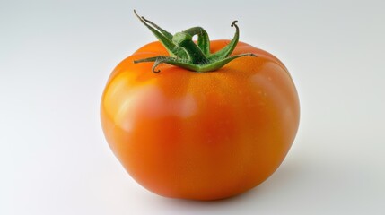 A fresh ripe tomato
