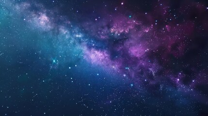 Naklejka premium Milky Way Galaxy - Night Sky