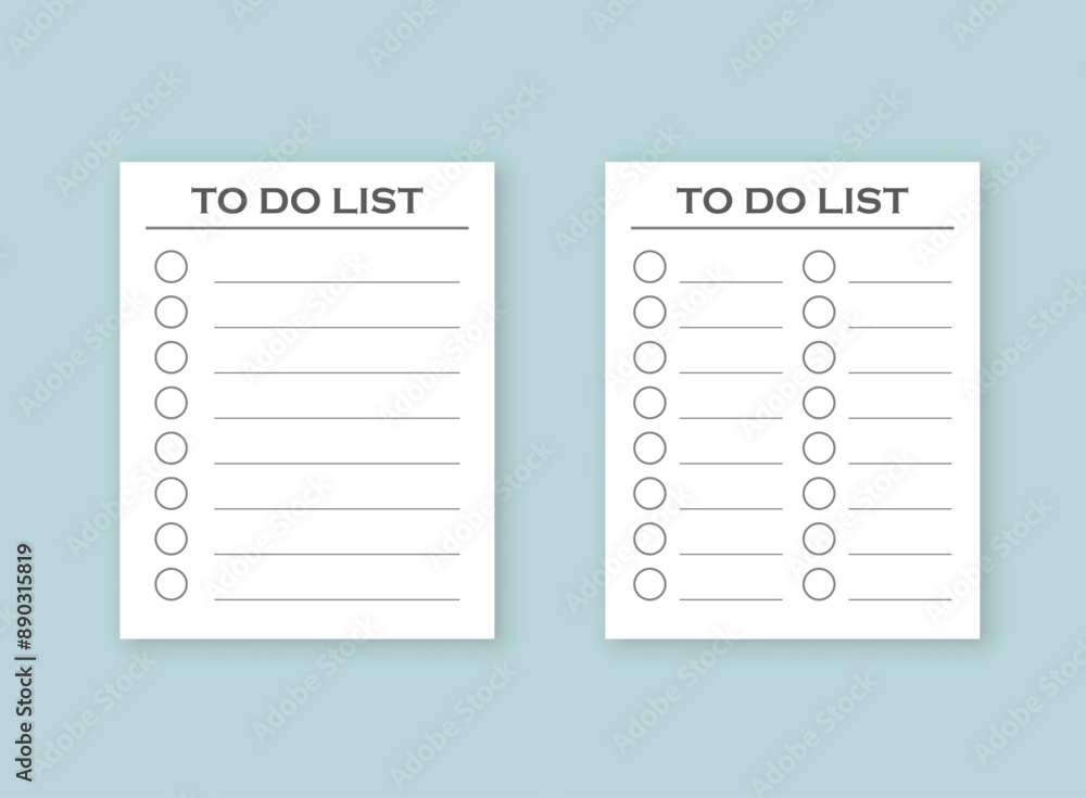 Poster to do list or planning icon in flat style. paper sheet with clipboard vector illustration on isolate
