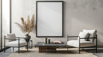 Modern Living Room with Minimalist Decor