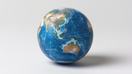 Fototapeta premium Egg-shaped Earth model