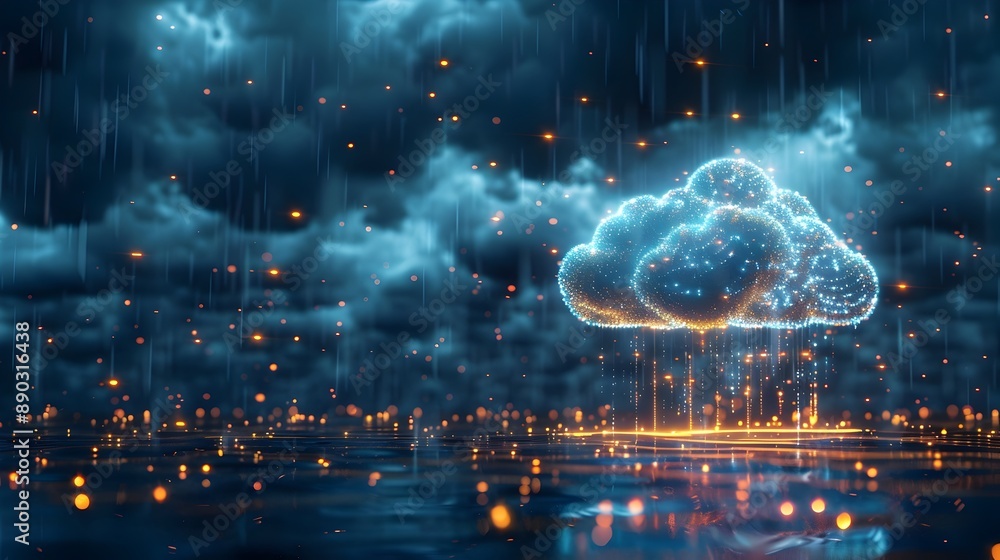 Poster seamless cloud based disaster recovery solutions for secure and reliable data backup and restore