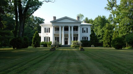 Fototapeta premium Greek Revival Mansion 