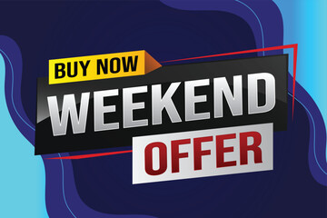 Buy now weekend Special sale tag. Banner design template for marketing. Special offer promotion retail. background banner modern graphic design for advertising store shop, online store, website

