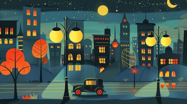 city at night