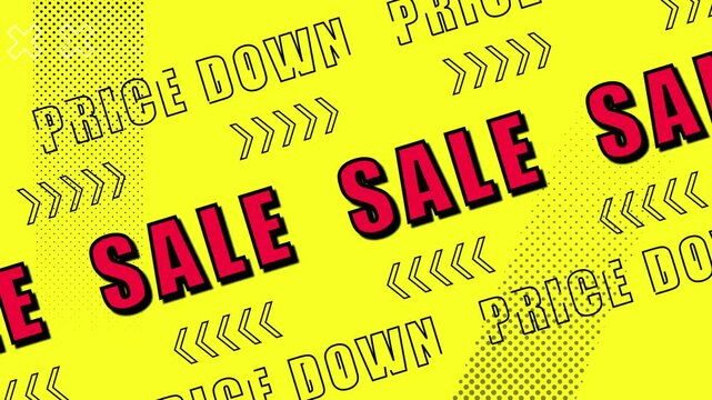 SALE　テキストアニメーション