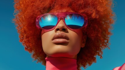 High fashion art portrait