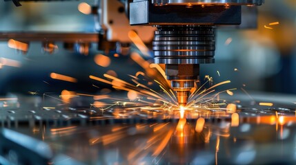 The laser cutting machine