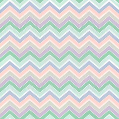 Pastel Chevron Zigzag Pattern for Baby Products
