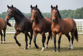 Obraz premium Horses 
