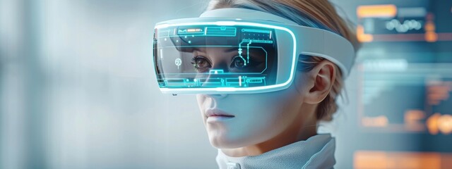 Mixed reality retail environments with futuristic designs, mixed reality retail, advanced shopping experiences and interactive technology