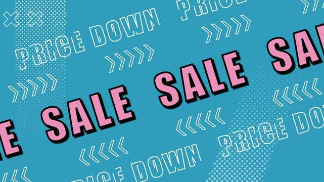 SALE　テキストアニメーション