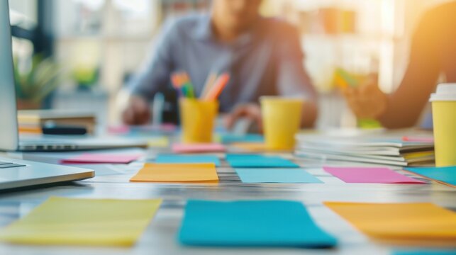 NFT project team brainstorming ideas, creative and collaborative.