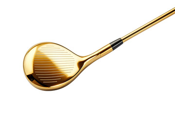 The Midnight Swingers Gold, A Majestic Golf Club on White or PNG Transparent Background.