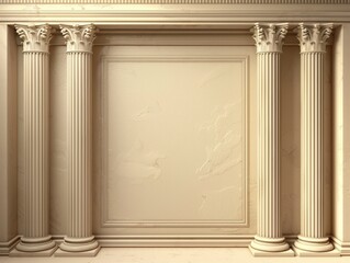 Obraz premium Classical Column Architecture